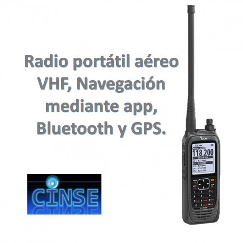 Radio Transceptor VHF de Banda AéreaRADIOS MARINOS Y AEREOS
